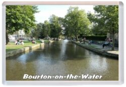Bourton-on-the-Water - Cotswolds - Gloucestershire - Jumbo Fridge Magnet Souvenir Gift Present 20E3