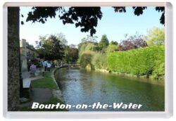Bourton-on-the-Water - Cotswolds - Gloucestershire - Jumbo Fridge Magnet Souvenir Gift Present 20E4