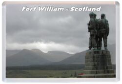 Fort William - Scotland - Jumbo Fridge Magnet Souvenir Gift Present 20S2