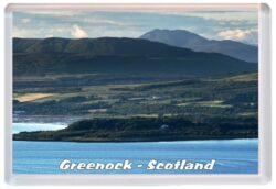 Greenock - Scotland - Jumbo Fridge Magnet Souvenir Gift Present 20S1