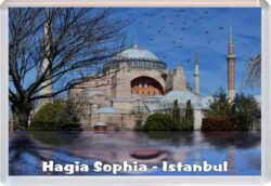 Hagia Sophia - Istanbul - Turkey - Jumbo Fridge Magnet Souvenir Present Gift 20T1