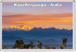 Kanchenjunga - India - Jumbo Fridge Magnet Souvenir Gift Present 20I1