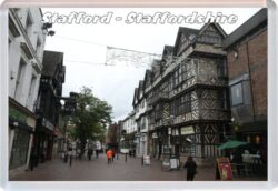 Stafford - Staffordshire - Jumbo Fridge Magnet Souvenir Gift Present 20E2