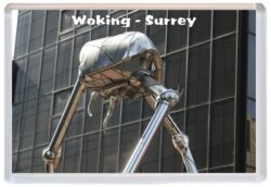 Woking - Surrey - Jumbo Fridge Magnet Souvenir Gift Present 20E2