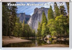 Yosemite National Park - Utah - USA - Jumbo Fridge Magnet Souvenir Gift Present 20US1