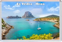 Es Vedra - Ibiza - Spain - Jumbo Fridge Magnet Souvenir Gift Present 20S1