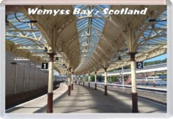 Wemyss Bay - Scotland - Jumbo Fridge Magnet Souvenir Gift Present 20S1