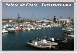 Caleta de Fuste - Fuertevntura - Spain - Jumbo Fridge Magnet Souvenir Gift Present 20D1