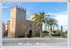 Alcudia - Mallorca - Spain - Jumbo Fridge Magnet Souvenir Gift Present 20D1