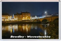 Bewdley - Worcestershire - Jumbo Fridge Magnet Souvenir Gift Present 20D1
