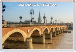 Bordeaux - France - Jumbo Fridge Magnet Souvenir Gift Present 20D7