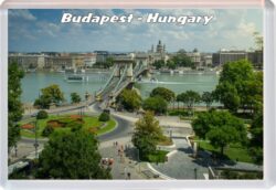 Budapest - Hungary - Jumbo Fridge Magnet Souvenir Gift Present 20D12