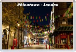 Chinatown - London - Jumbo Fridge Magnet Souvenir Gift Present 20D1