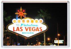 Las Vegas - Nevada - USA - Jumbo Fridge Magnet Souvenir Gift Present 20D6