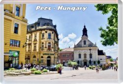 Pecs - Hungary - Jumbo Fridge Magnet Souvenir Gift Present 20D2