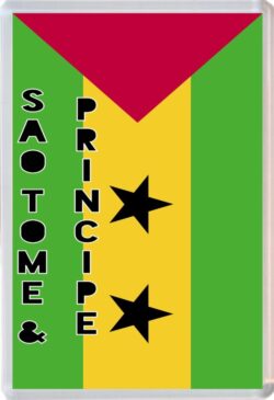 Sao Tome & Principe - Africa - Jumbo Fridge Magnet Souvenir Gift Present 20D1