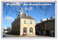 Brackley - Northamptonshire - Jumbo Fridge Magnet Souvenir Gift Present 21M1