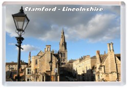 Stamford - Lincolnshire - Jumbo Fridge Magnet Souvenir Gift Present 21M1