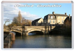 Stamford - Lincolnshire - Jumbo Fridge Magnet Souvenir Gift Present 21M2