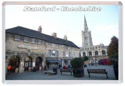 Stamford - Lincolnshire - Jumbo Fridge Magnet Souvenir Gift Present 21M3