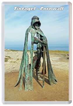 Tintagel - Cornwall - Jumbo Fridge Magnet Souvenir Gift Present 21J1