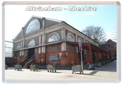 Altrincham - Cheshire - Jumbo Fridge Magnet Souvenir Gift Present 21C1