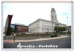 Barnsley - Yorkshire - Jumbo Fridge Magnet Souvenir Gift Present 21D1
