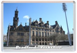 Bradford - Yorkshire - Jumbo Fridge Magnet Souvenir Gift Present 21D1