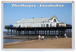 Cleethorpes - Lincolnshire - Jumbo Fridge Magnet Souvenir Gift Present 21J4