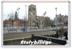 Stalybridge - Jumbo Fridge Magnet Souvenir Gift Present 21D1