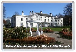 West Bromwich - West Midlands - Jumbo Fridge Magnet Souvenir Gift Present 21D1