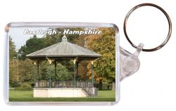Eastleigh - Hampshire - Double Sided Large Keyring Key Fob Chain Ring Gift Present Souvenir AD3