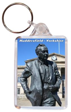 Hartlepool - Monkey Hangers - Double Sided Large Keyring Key Fob Chain Ring Gift Present Souvenir AD5
