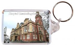 Leamington Spa - Warwickshire - Double Sided Large Keyring Key Fob Chain Ring Gift Present Souvenir AD2
