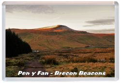 Pen y Fan - Brecon Beacons - Wales - Jumbo Fridge Magnet Souvenir Gift Present