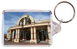 Trafford Centre -Manchester - Double Sided Large Keyring Key Fob Chain Ring Gift Present Souvenir AD1