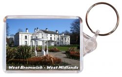 West Bromwich - West Midlands - Double Sided Large Keyring Key Fob Chain Ring Gift Present Souvenir AD1