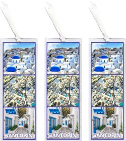 3 x Santorini - Greece - Bookmark