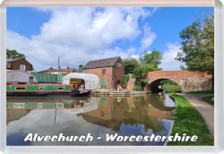 Alvechurch - Worcestershire - Jumbo Fridge Magnet 21M2