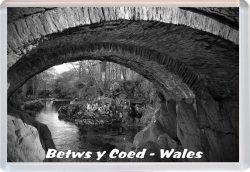 Betws y Coed - Wales - Jumbo Fridge Magnet 21W1