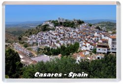 Casares - Spain - Jumbo Fridge Magnet 21S12