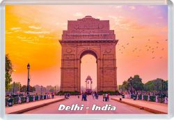 Delhi - India - Jumbo Fridge Magnet Souvenir Gift Present 21I7