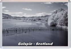 Golspie - Scotland - Jumbo Fridge Magnet 21S1