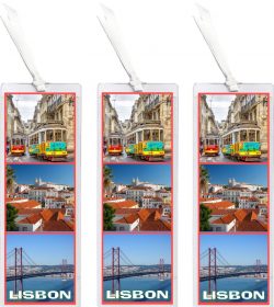 3 x Lisbon - Portugal - Bookmark
