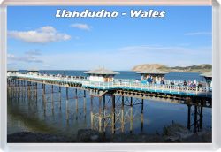 Llandudno - Wales - Jumbo Fridge Magnet 21W5