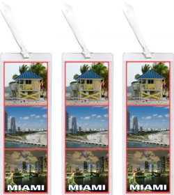 3 x Miami - Florida - USA - Bookmark
