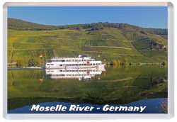 Moselle River - Germany - Jumbo Fridge Magnet/Magnets 21G3