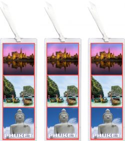 3 x Phuket - Thailand - Bookmark