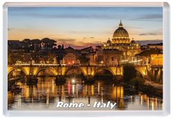 Rome - Italy - Jumbo Fridge Magnet 21T11