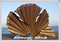 Aldeburgh - Suffolk - Jumbo Fridge Magnet 21M3